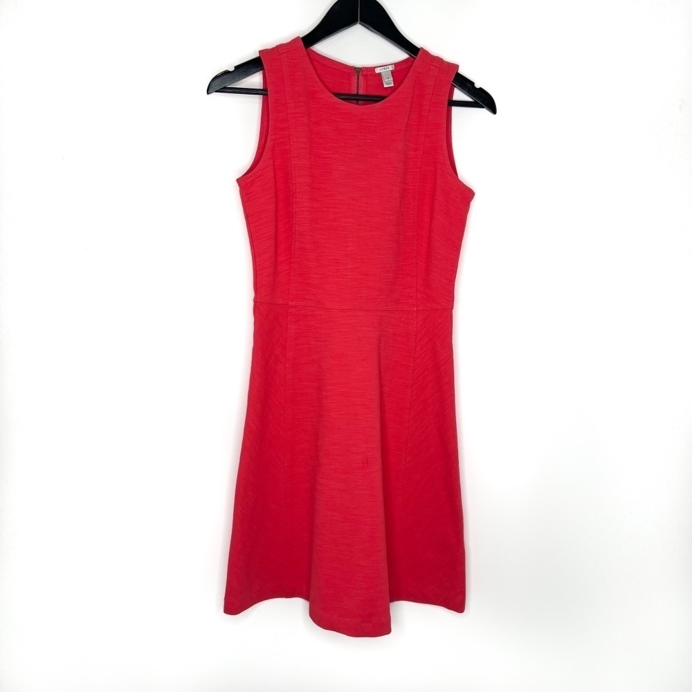 J. Crew Dress Princess Cut Dress Spandex Knit Pink Sleeveless